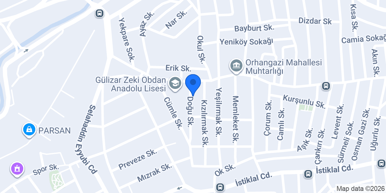 YILDIZ METAL AHŞAP konumu