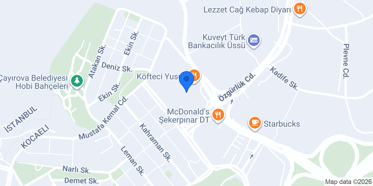 Hilton Garden Inn Kocaeli Şekerpınar konumu