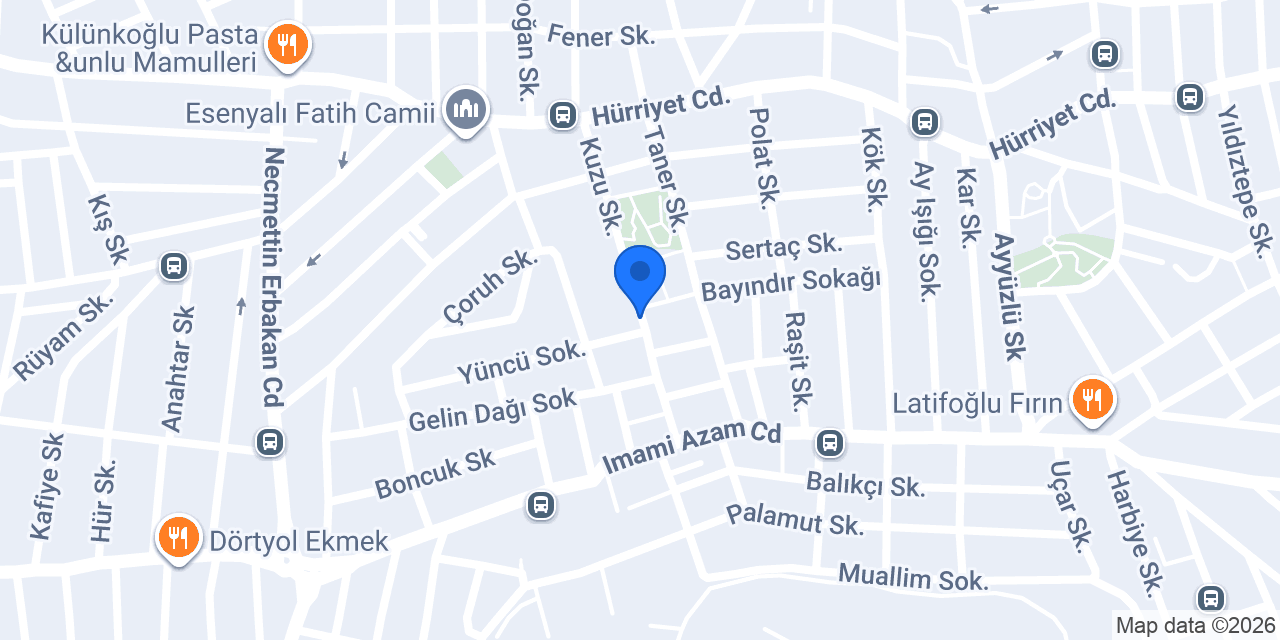 Pendik Ece Elektrik konumu