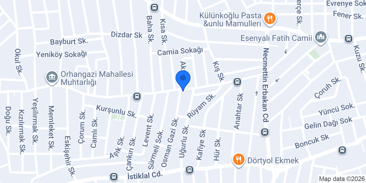 Aks garage konumu