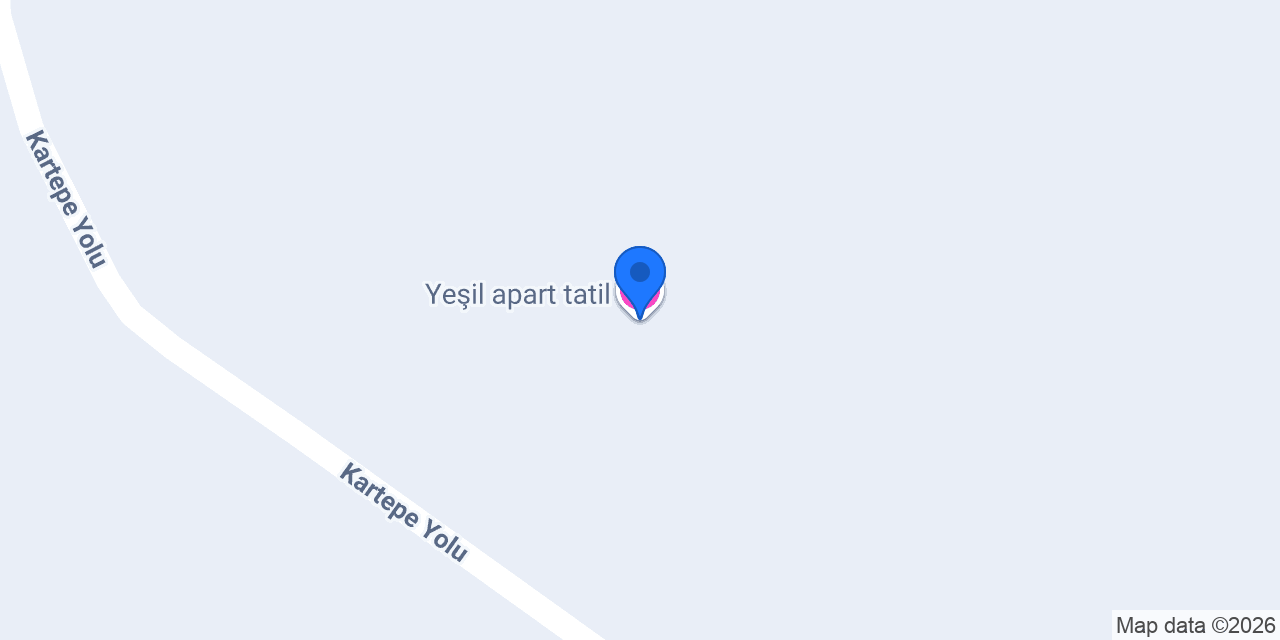 Yeşil apart tatil konumu