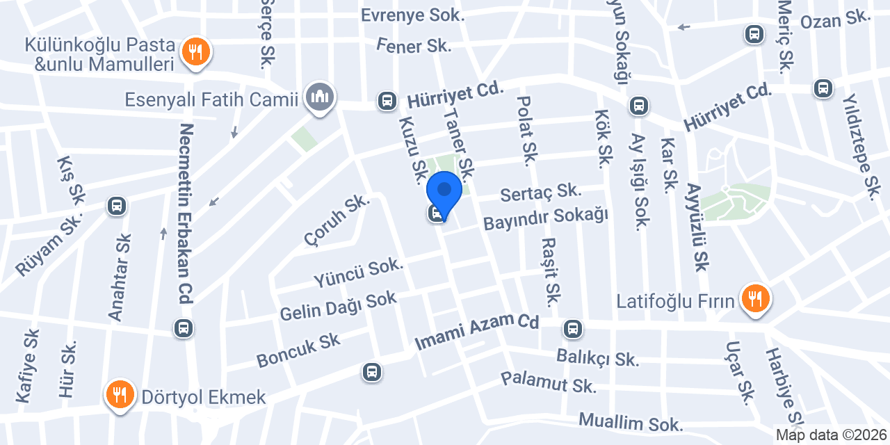 Pendik İlçe Halk Kütüphanesi konumu