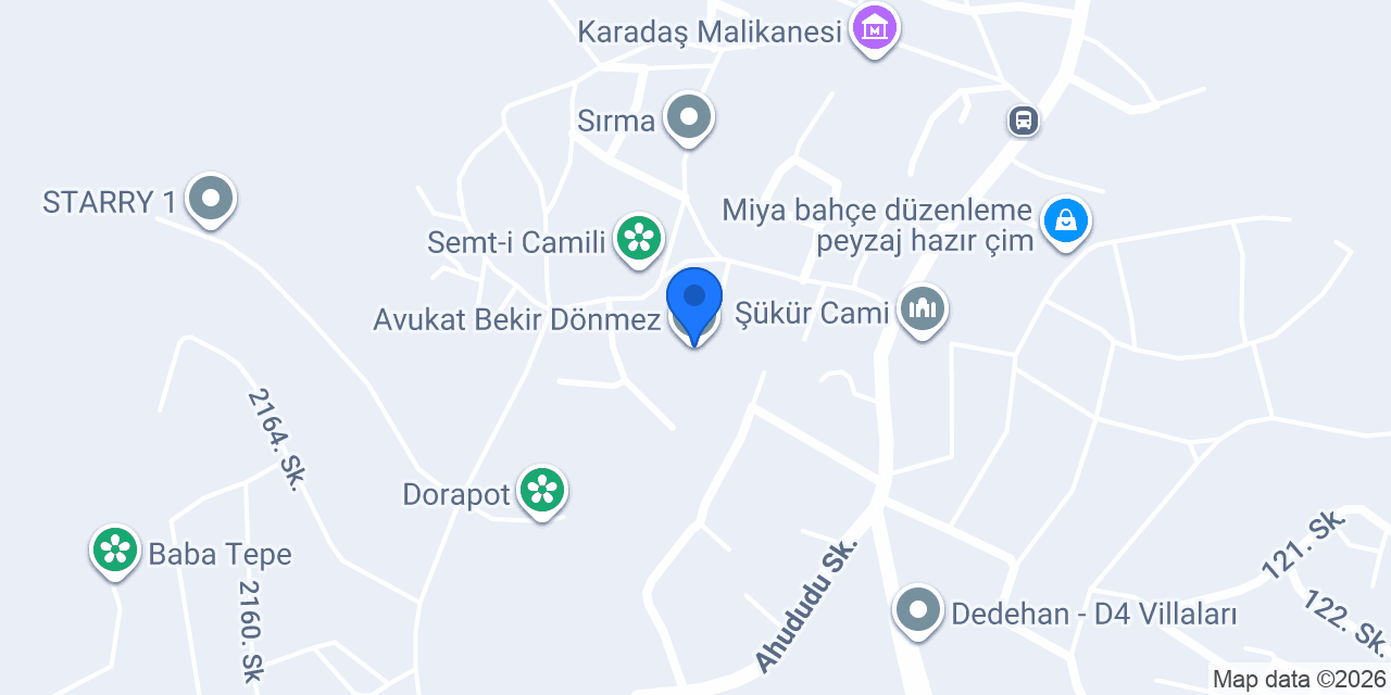 Avukat Bekir Dönmez konumu