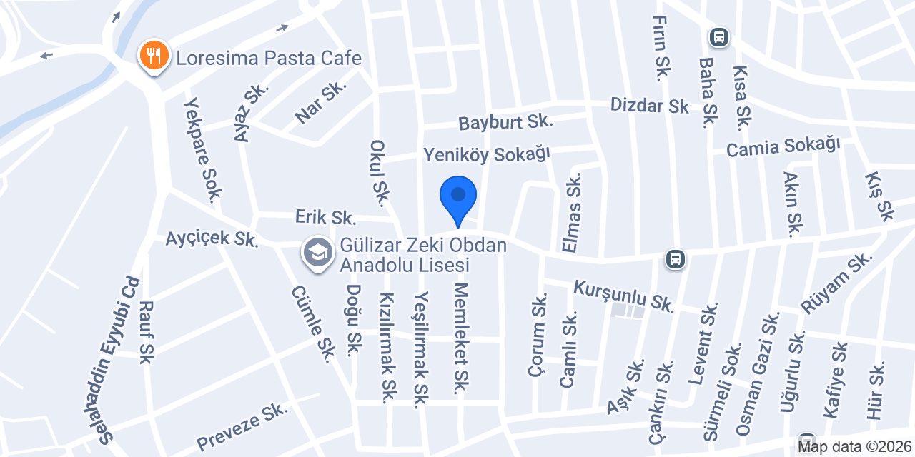 Demircan Et Center konumu