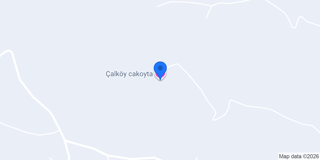 Çalköy cakoyta konumu