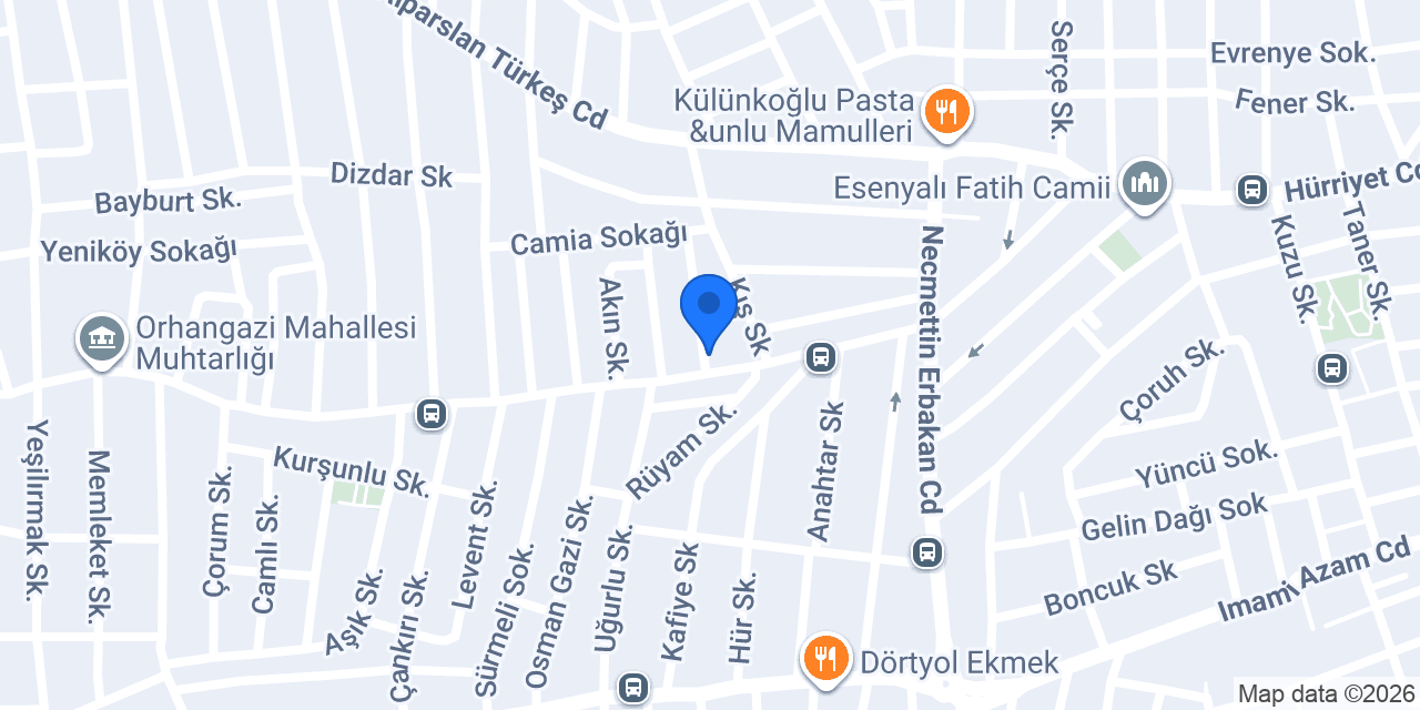 Oğuz Özkul Sağlık Kabini konumu