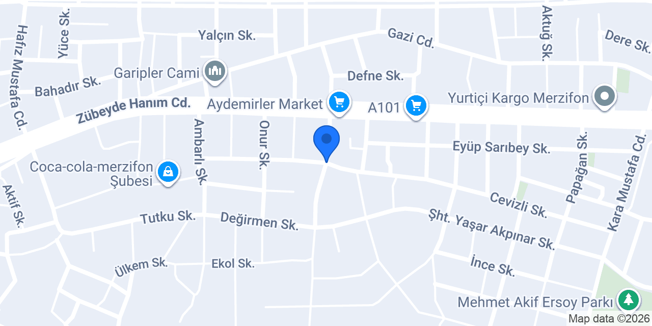 Güzelsu Aksesuar konumu