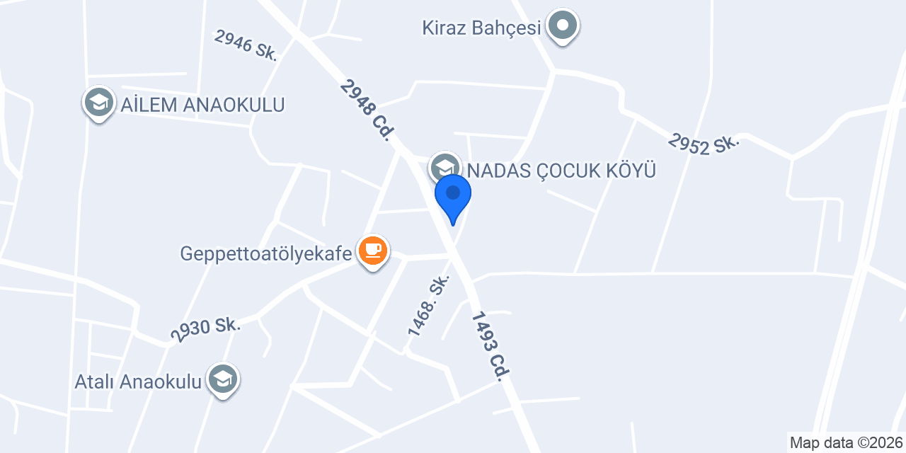 Özel Nadas İlkokulu konumu