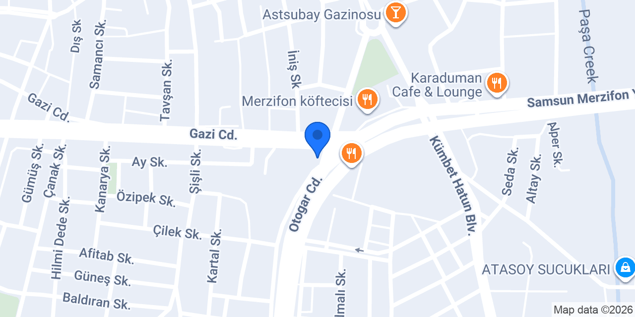 BÖREK CENTER konumu
