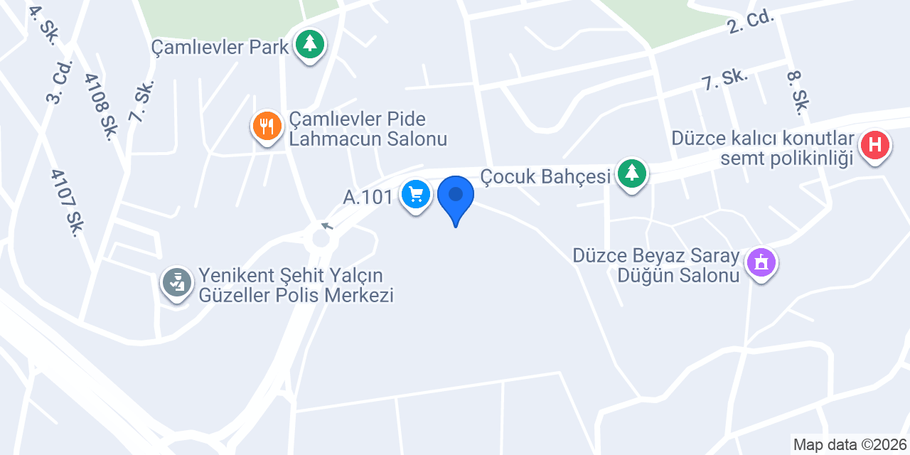 Üstünel Besi Çiftliği konumu