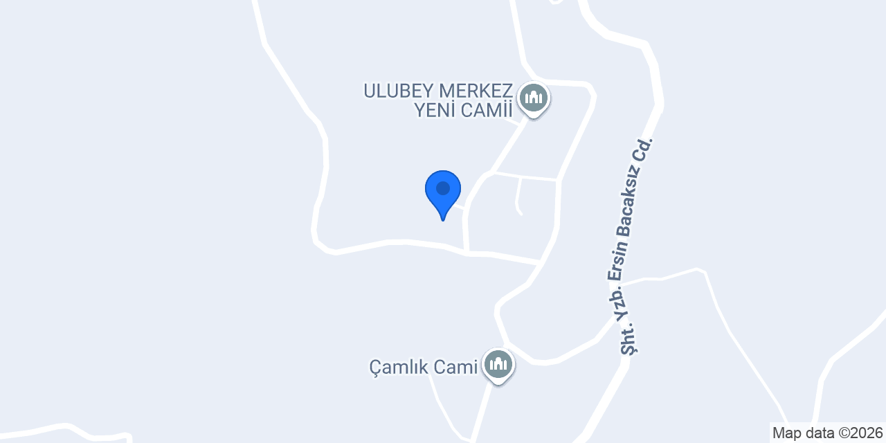 Ulubey İlçe Devlet Hastanesi konumu