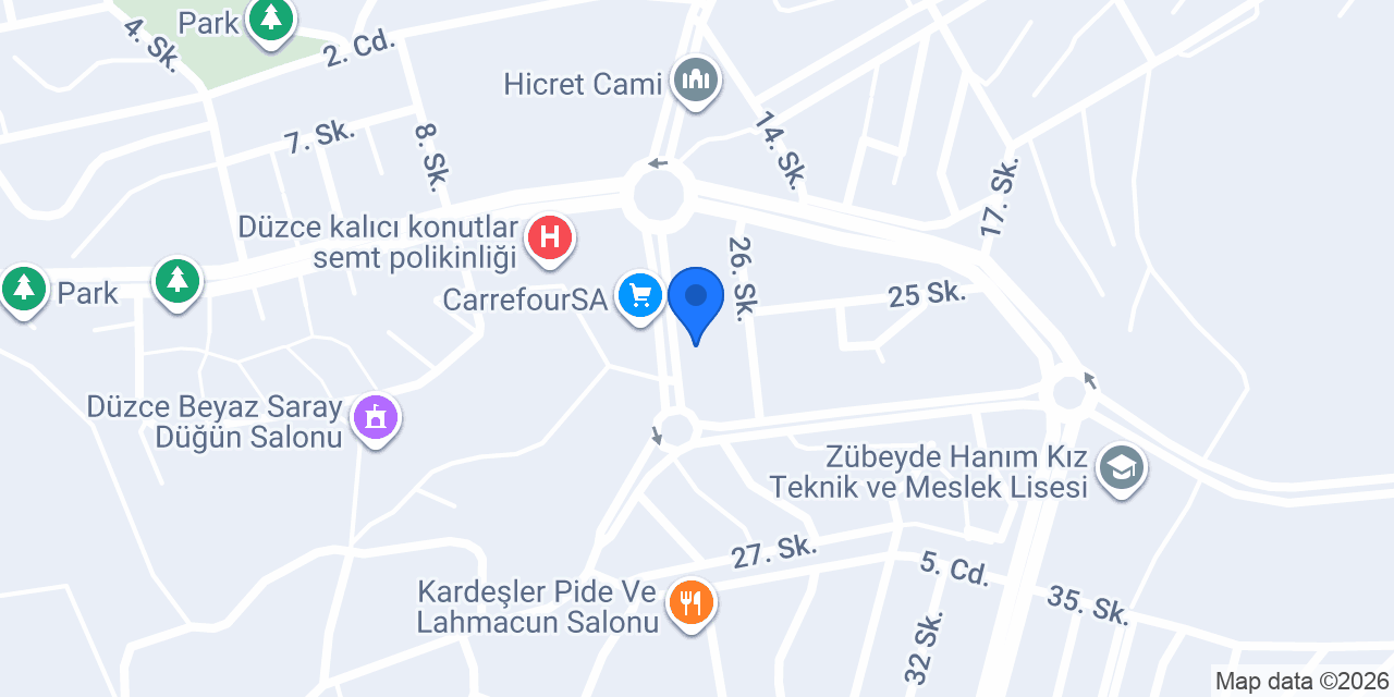 Gaye Meridyen Terapi Danışmanlık Merkezi konumu