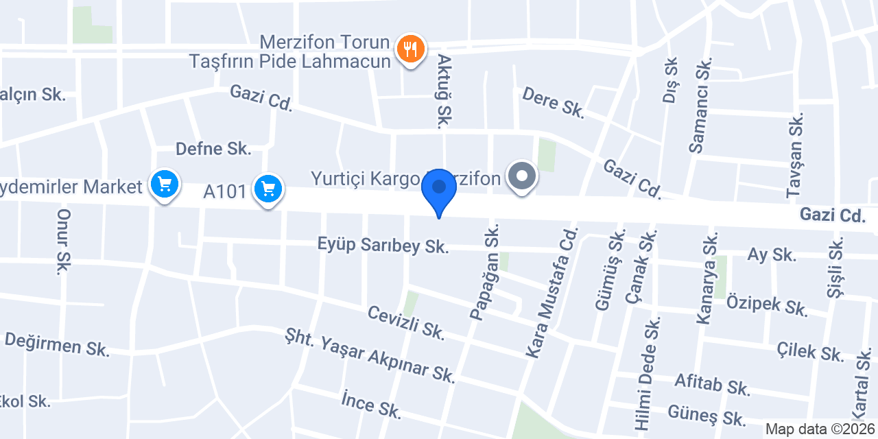 MAVİ GALERİ konumu