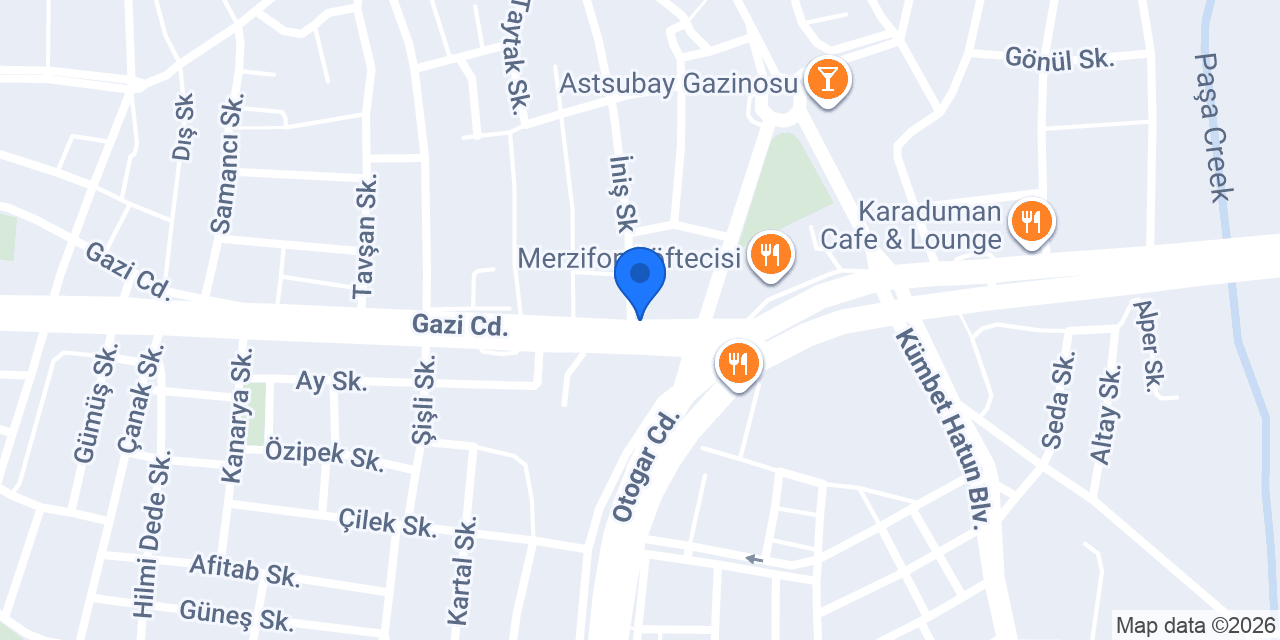 UMUT TEKEL ŞANS OYUNLARI konumu