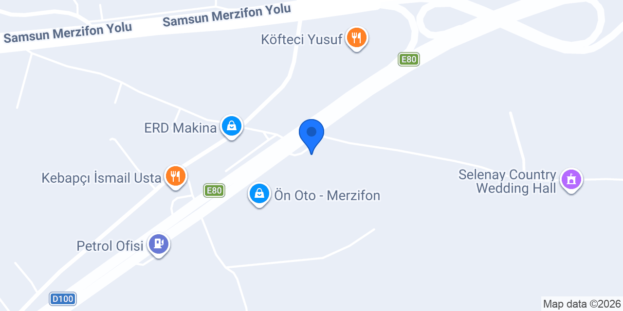 Merzifon Galericiler sitesi konumu