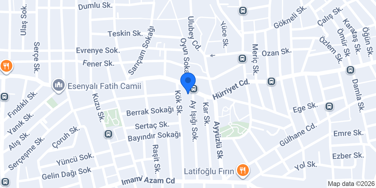 Anadolu çorbacısı konumu