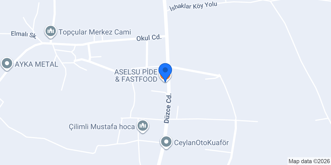 ASELSU PİDE & FASTFOOD konumu