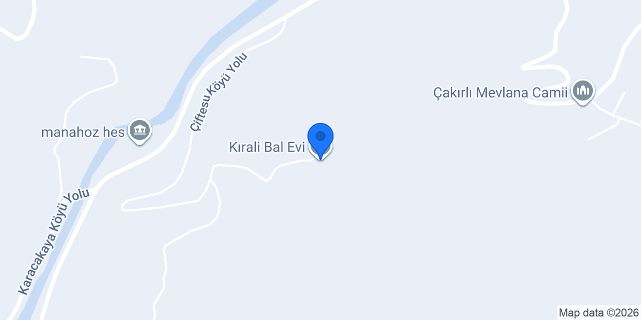 Kırali Bal Evi konumu