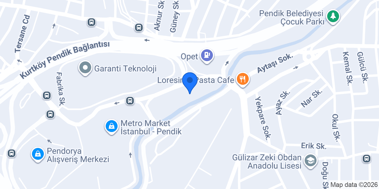 Hilton Garden Inn Istanbul Pendik konumu