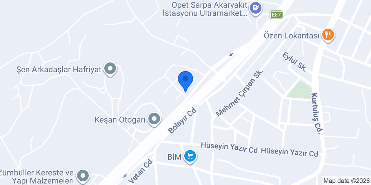 DALKIRAN MOTORLU ARAÇLAR TİCARET konumu