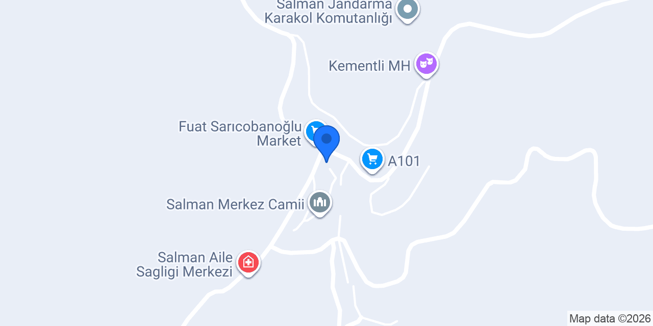 Salman Sağlık Ocağı konumu