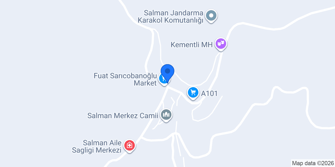 Salman YAYLA LOKANTASI konumu