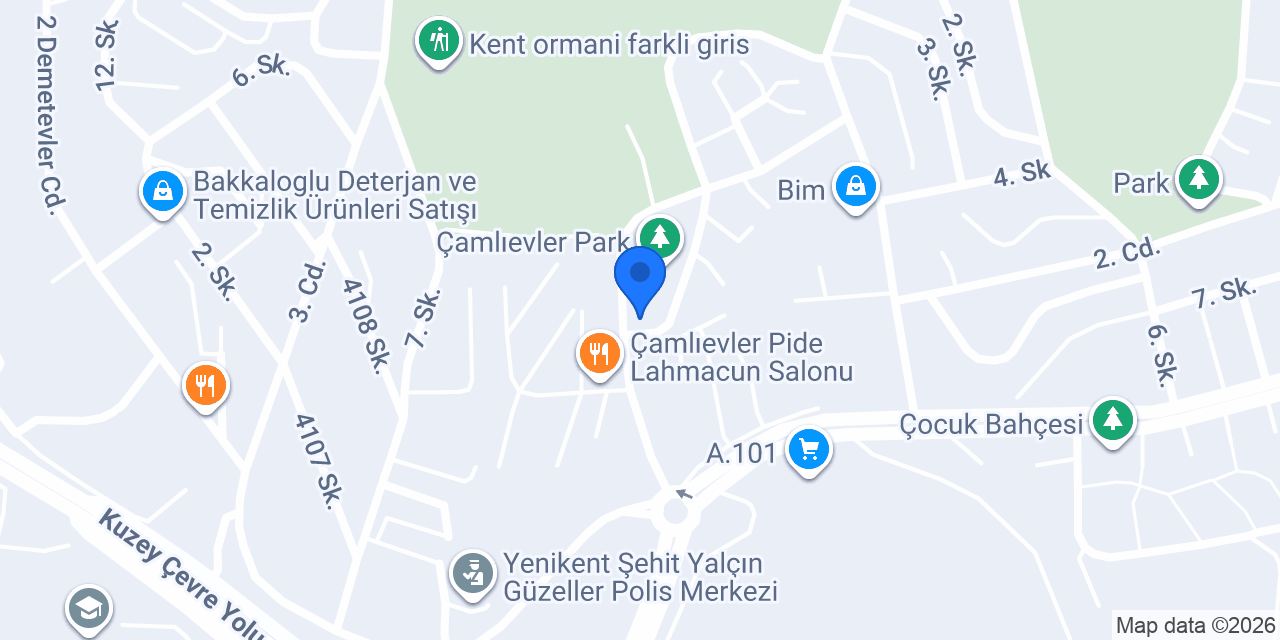 Bahçeşehir Arslan Taksi konumu
