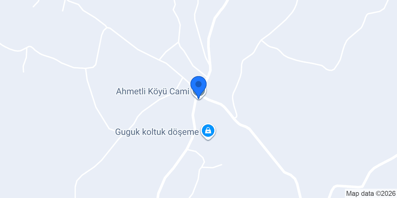 Ahmetli Köyü Muhtarlığı konumu