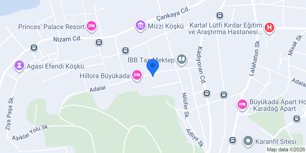 Kösk Orman Hotel konumu
