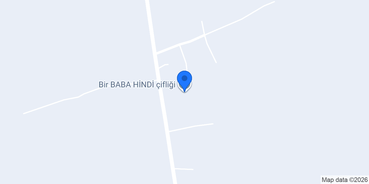 Bir BABA HİNDİ çifliği konumu