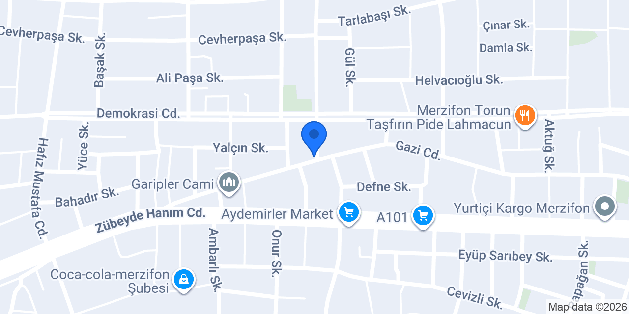 SOBE Gündüz Bakım Evi konumu