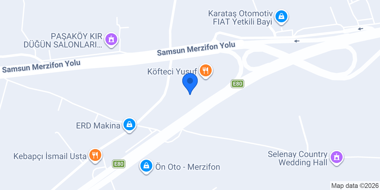 Petrol Ofisi konumu