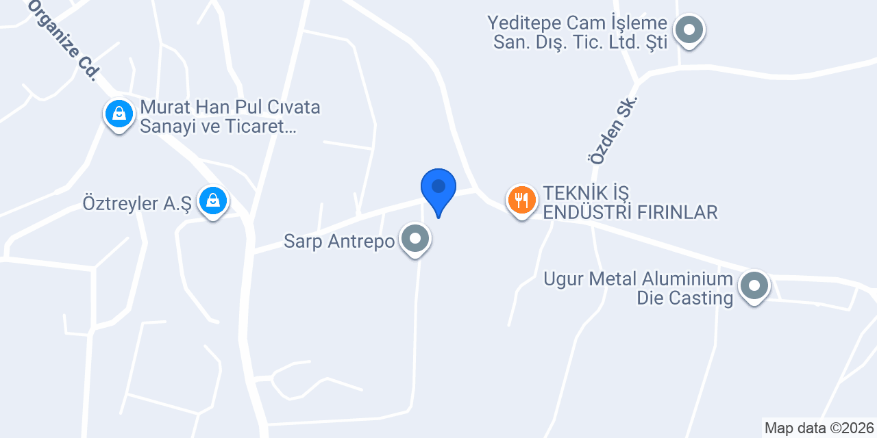 EKargo Gebze Depo konumu