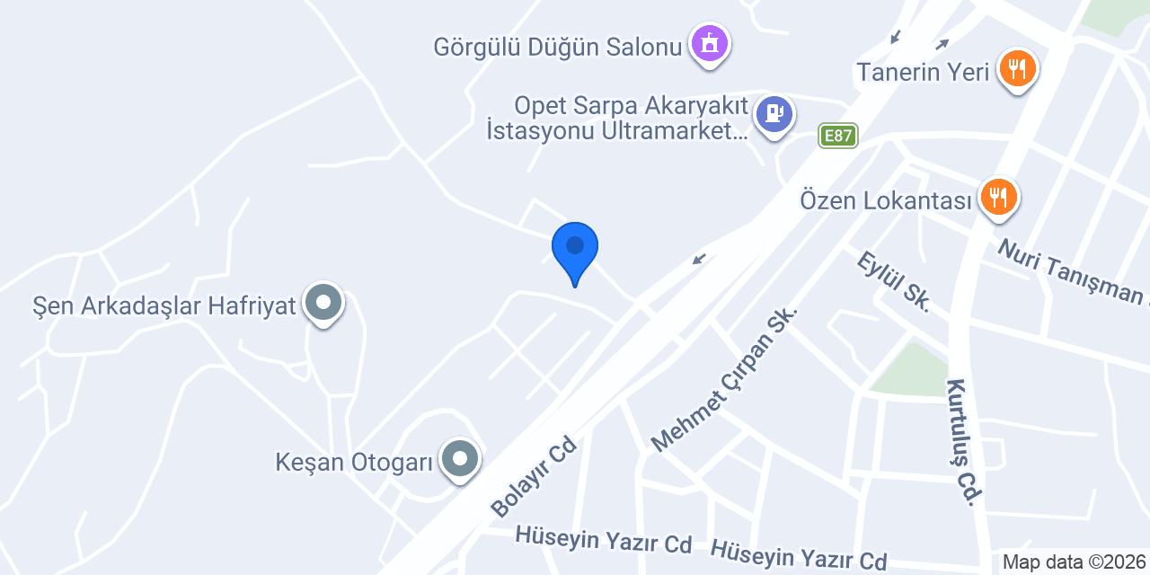 Keşan Araç Kurtarma konumu