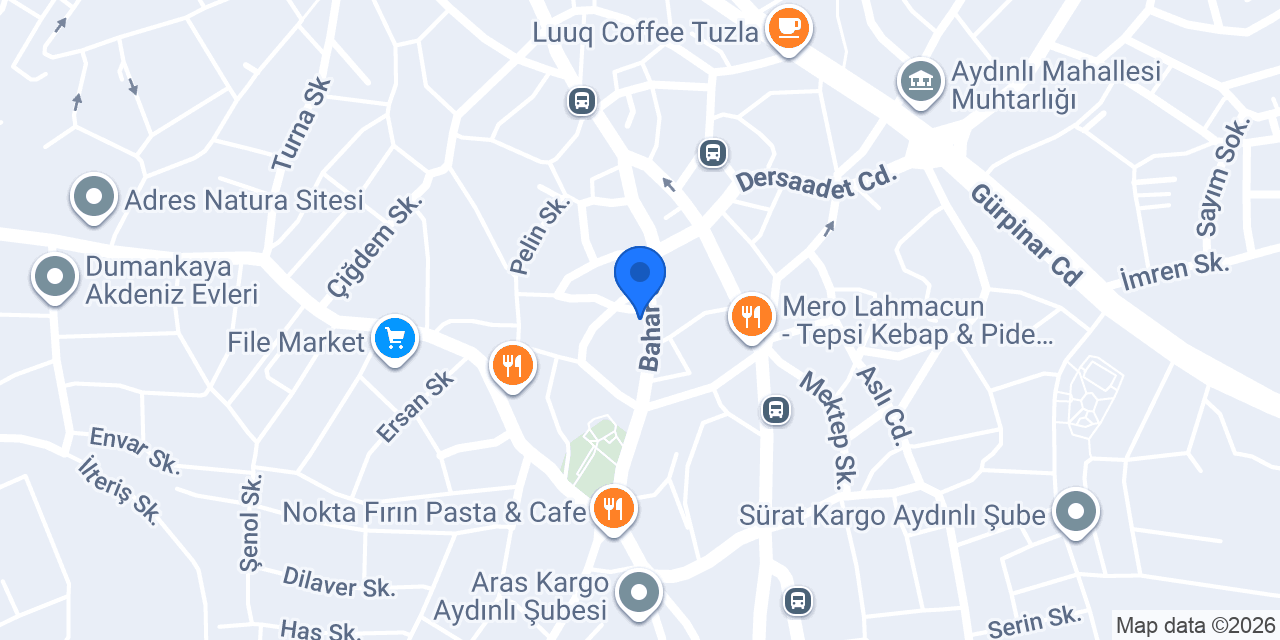 Antep Sokak Dürümcüsü konumu
