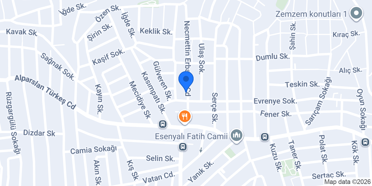 Deniz petshop konumu