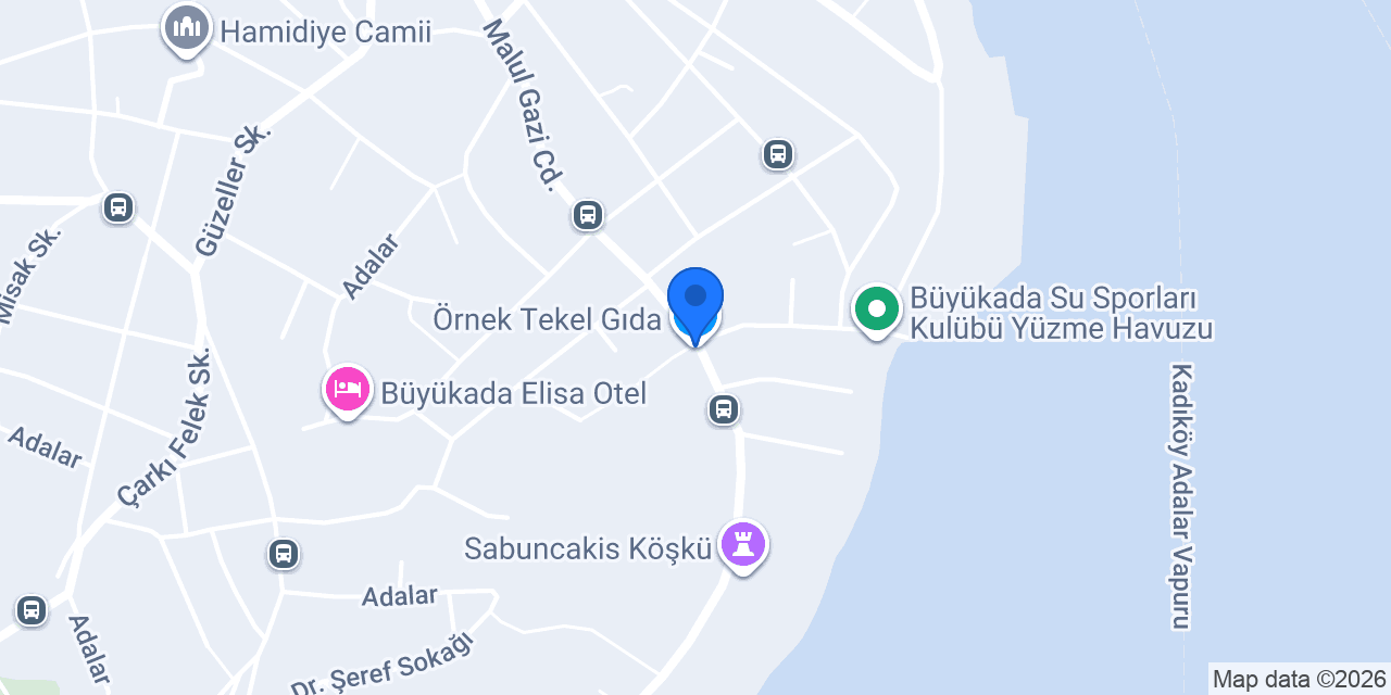 Örnek Tekel Gıda konumu