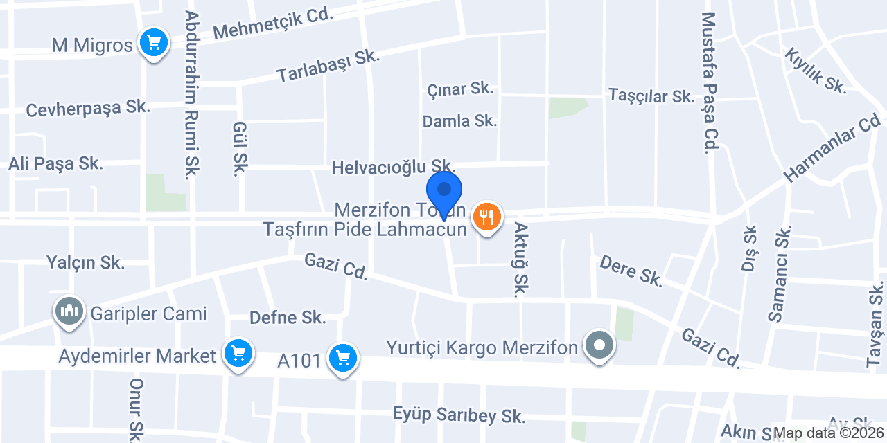 MERZİFONTAKSİ konumu