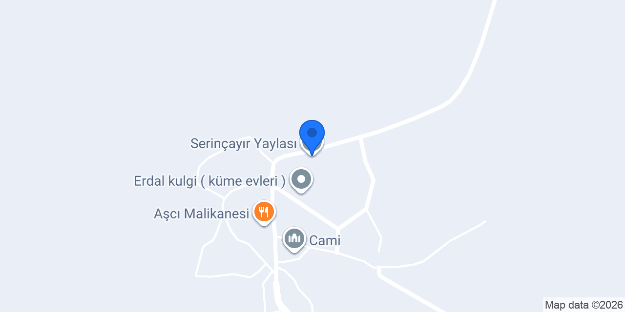 Serinçayır İlköğretim Okulu konumu