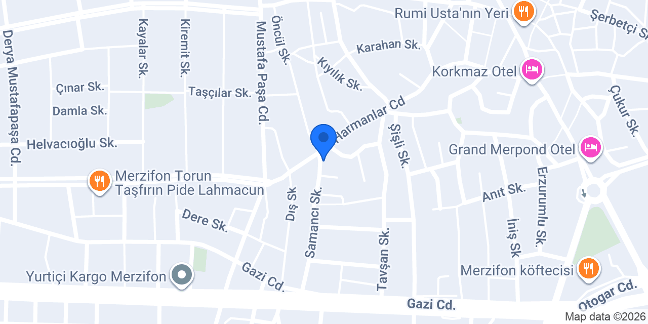 Beyzade Fırın konumu