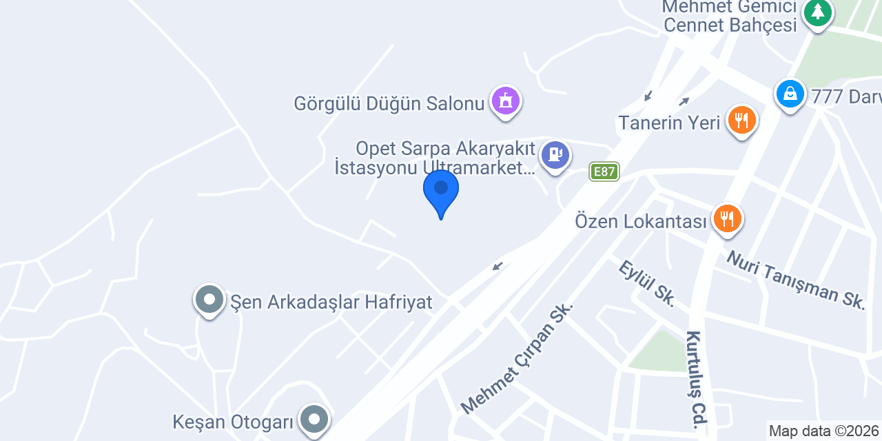 GÜRLER OTOMOTİV konumu