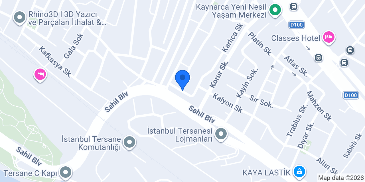 Usta İş Dekor konumu