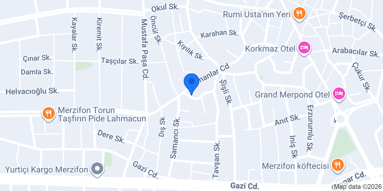 Yıldız Elektronik konumu