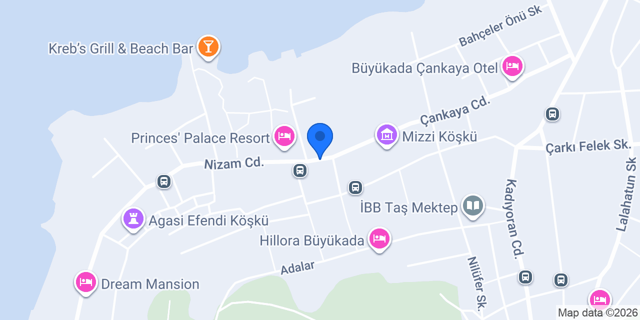 Adalar Tapu Müdürlüğü konumu