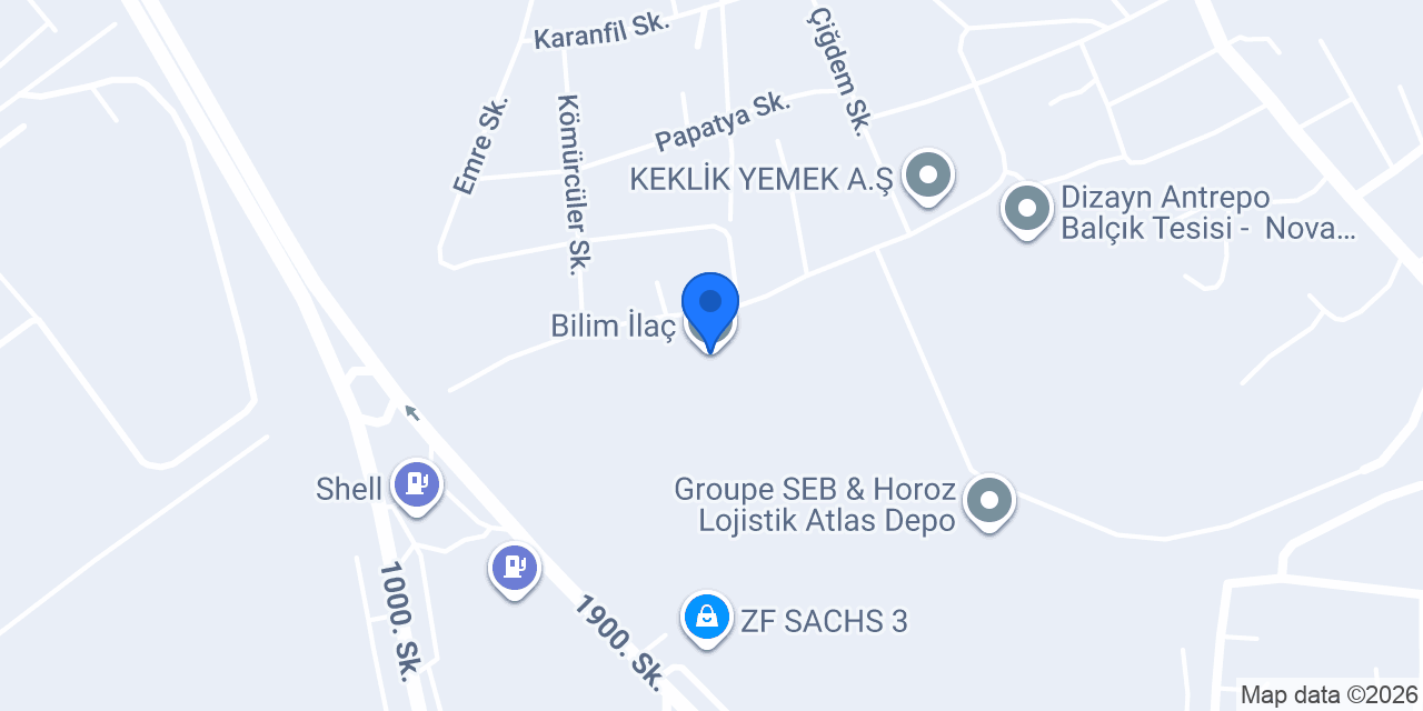 Bilim İlaç konumu