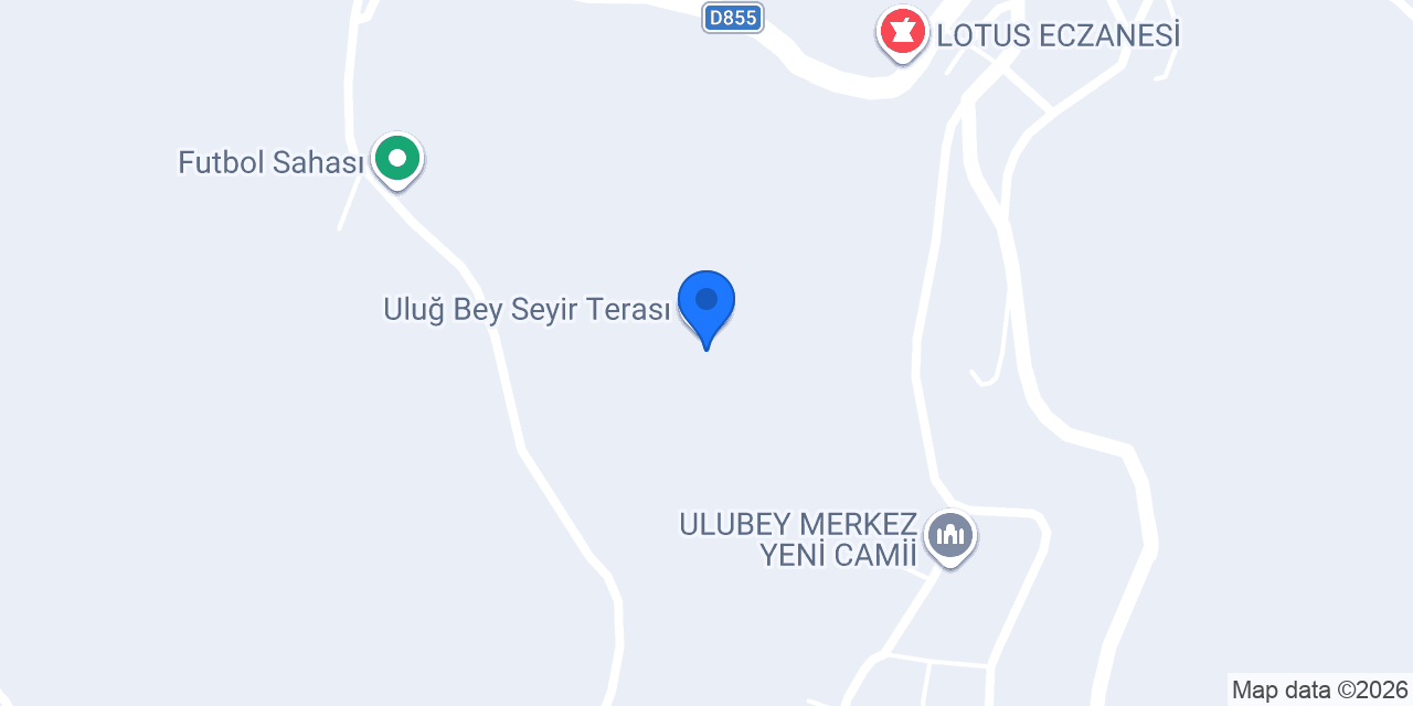 Ulubey Seyir Terası Kafe & Restoran konumu