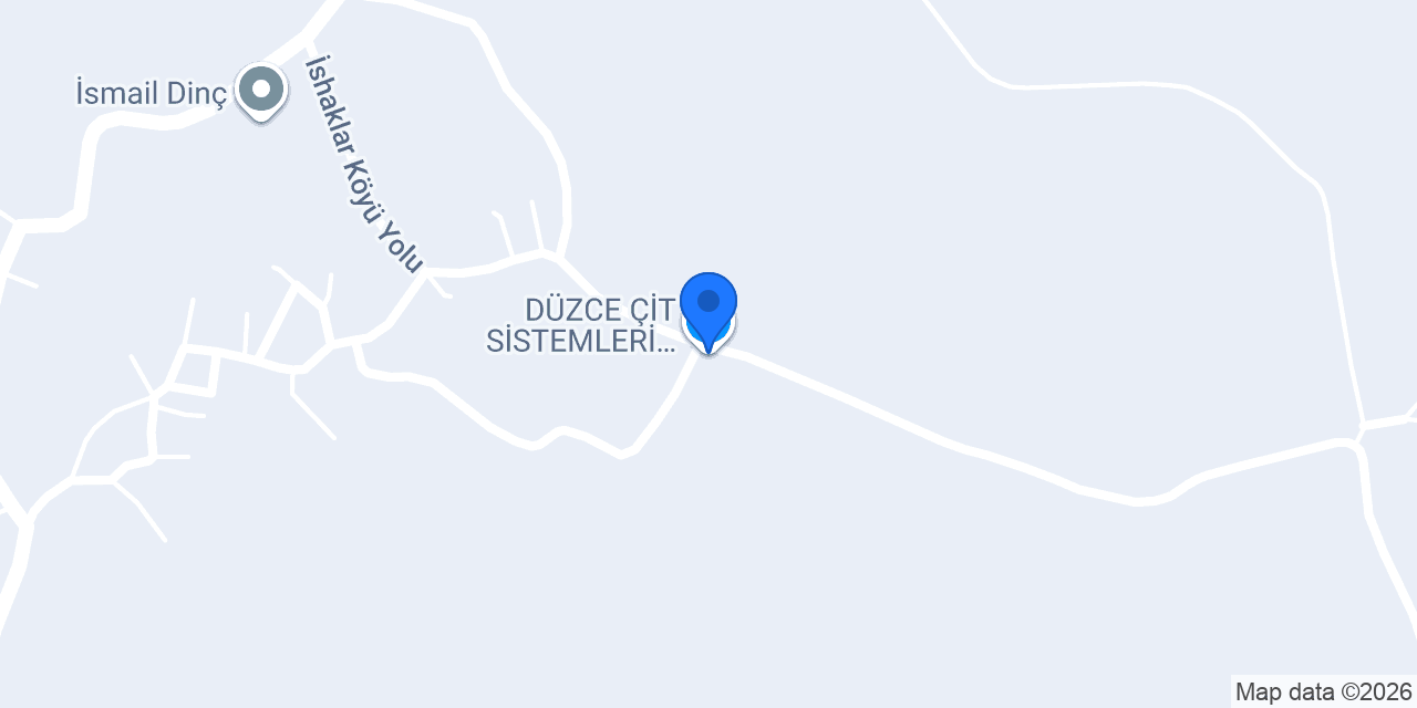 DÜZCE ÇİT SİSTEMLERİ SANAYİ VE TİC. LTD. ŞTİ. konumu
