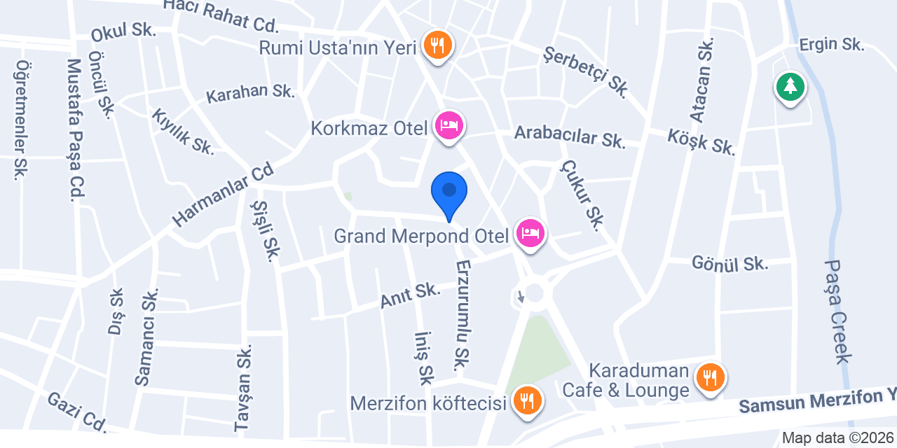 Gazi tesisat konumu