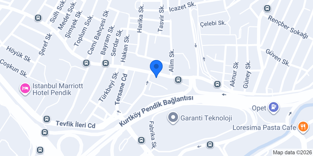 AKGÜN ENDÜSTRİYEL MUTFAK konumu