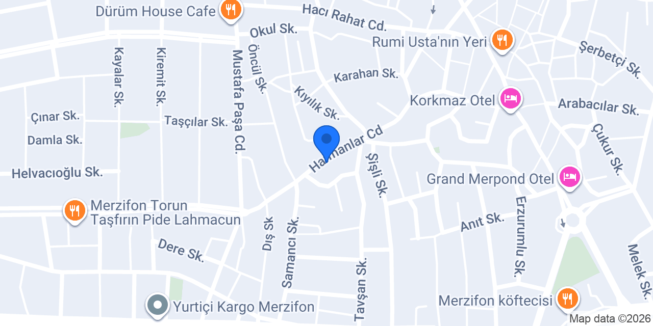 Koray Elektrik konumu